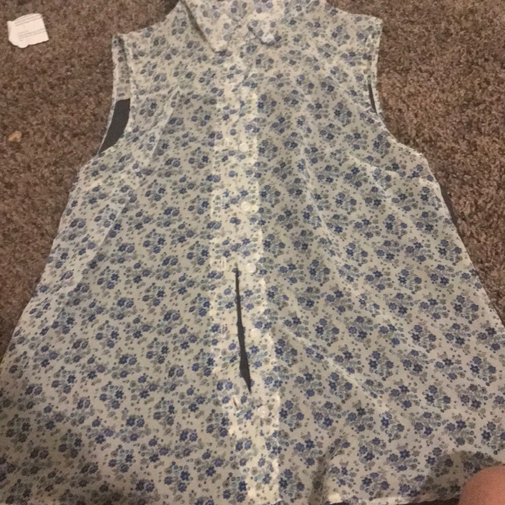 Vest looking shirt.